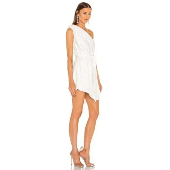 retrofete x REVOLVE Ella Dress in Moonglow White - Picture 2 of 7